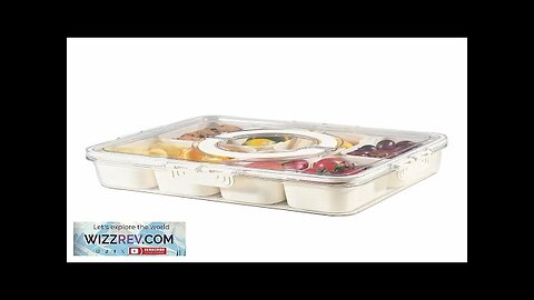 Multifunctional Seal Box For Seasoning Storage Fruit Tray Organization Box Divided Serving Review