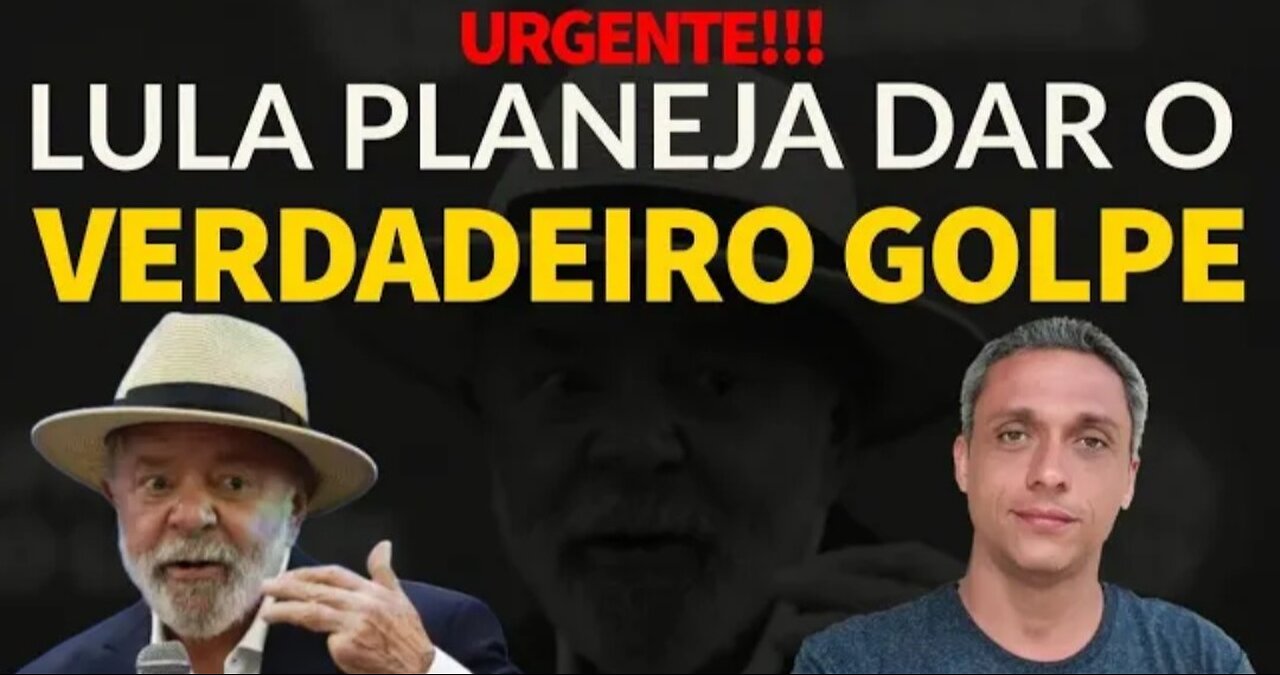 In Brazil, LULA plans to stage a real COUP in 2025. They know they will be defeated in 2026.