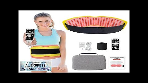 ZJZK 850nmx150chips+940nmx150chips body shaping massage equipment red light therapy wrap review