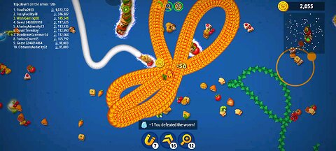 worms zone Snake game