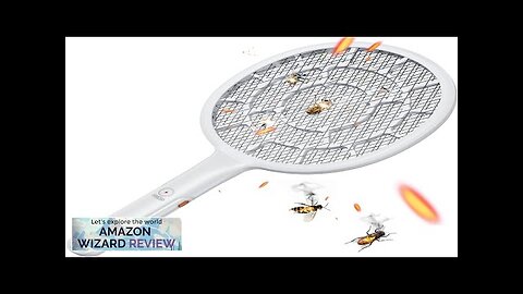 YsChois® Electric Fly Swatter Racket Bug Zapper Racket with Powerful Grid Review