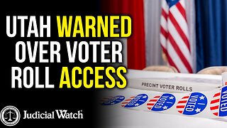 Tom Fitton: Voter List Cover-Up?! Judicial Watch Takes ACTION