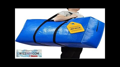 57 Gallon Extra Large Storage Bags XXL Jumbo Large Moving Bags Heavy Review