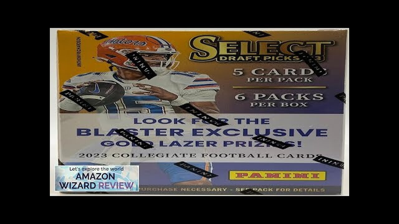 2023 Select Collegiate Draft Picks Football Blaster Box Review