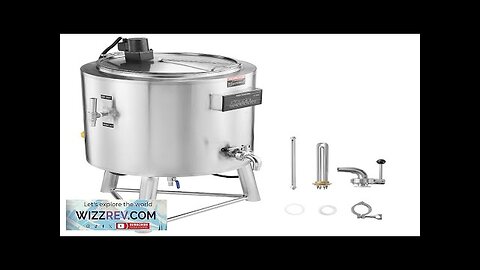 Commercial Milk Pasteurization Machine 100L Pasteurizer for Milk Sterilization Review