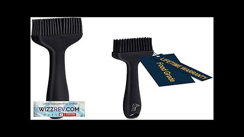 HOTEC Basting Brushes Silicone Heat Resistant Pastry Brushes Spread Oil Butter Sauce Review