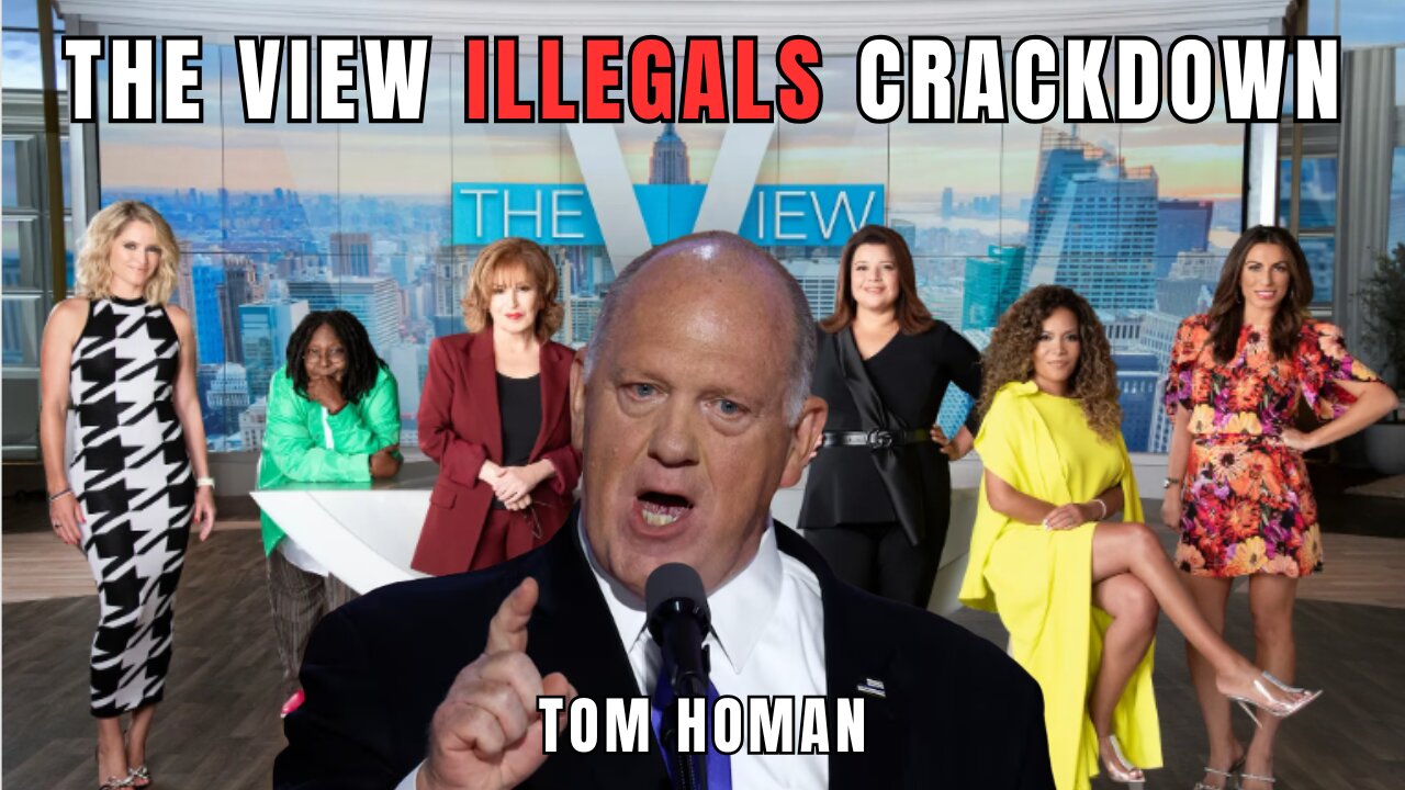 The VIEW Upset Over Illegal Immigrants Being Deported / TOM HOMAN