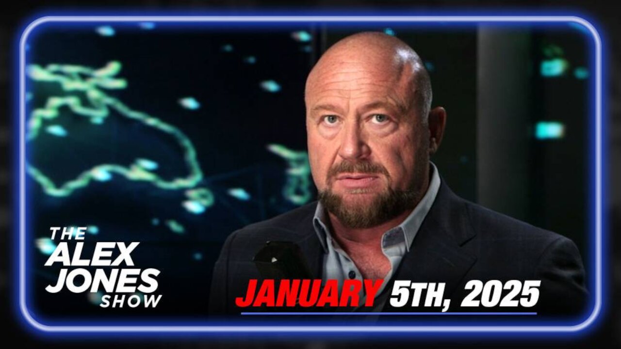 THE ALEX JONES SHOW - SUNDAY LIVE - 1/5/2025: Red Alert! Bill Gates Is Trying to Launch a New Pandemic Hysteria Using the HMPV Virus Outbreak in China! Operation Catastrophic Contagion Is a Globalist Plan to Reinstate Lockdowns Worldwide and Crush the Pla