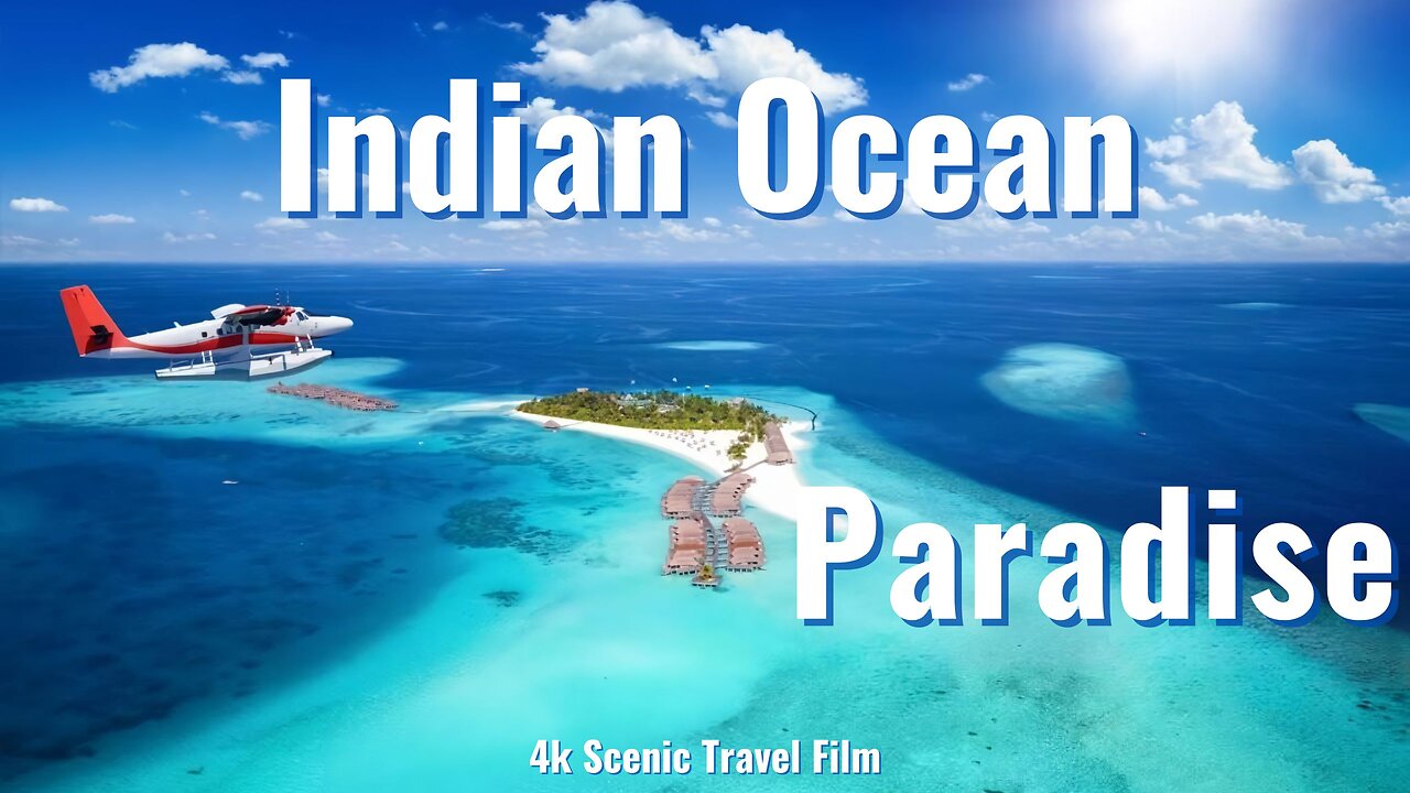 Islands of the Indian Ocean - Scenic Relaxation Film with Heavenly Music