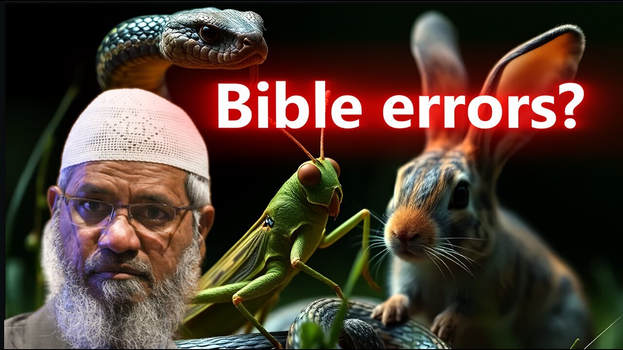 Zakir Naik and the 'scientific errors in the Bible!' Try not to laugh | Malay Subs |