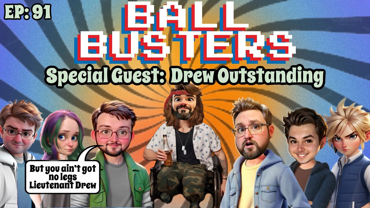 Ball Busters #91!! Helldivers REJECTS DEI! Death of the Video Game Industry! With Drew Outstanding!