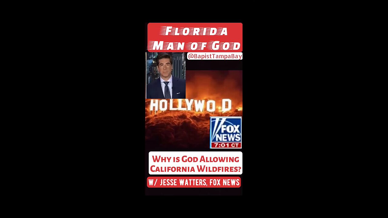 What Message is God Sending to California with the Wildfires?