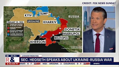 U.S. Secretary of Defense Pete Hegseth on Russia-Ukraine war & President Trump