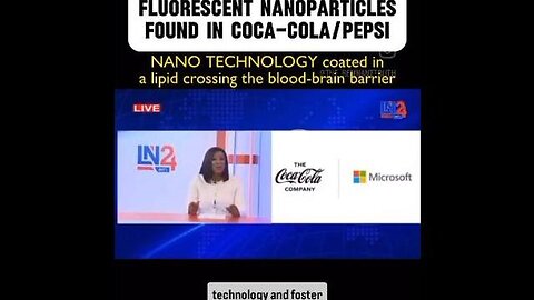 Fluorescent 🧬 Nanoparticles have been found in Coca-Cola & Pepsi