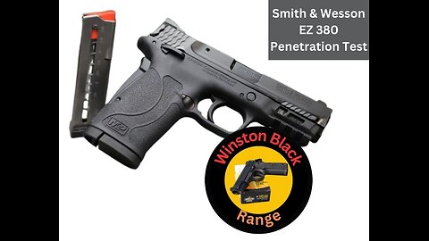 Smith & Wesson 380 ez fmj penetration test 3/8 plywood