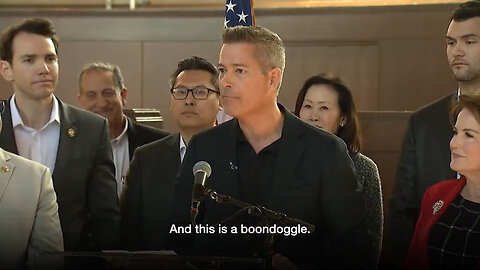 Sean Duffy Tells Calif. Tomato-Throwing Protesters Where To Direct Their 'Train To Nowhere' Anger