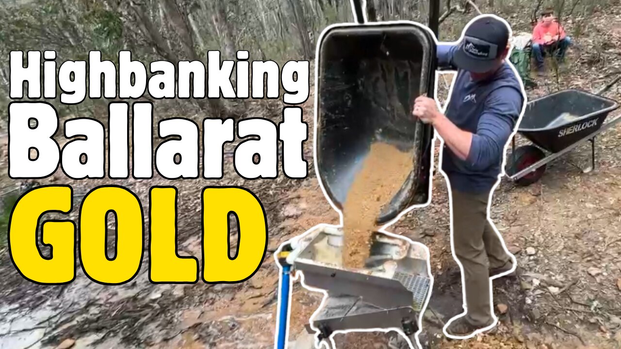 Offroading Adventure: Highbanking for Gold in the Australian Bush