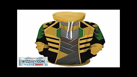 Marvel Prince Of Asgard God Of Mischief Loki Cosplay Hoodie Review