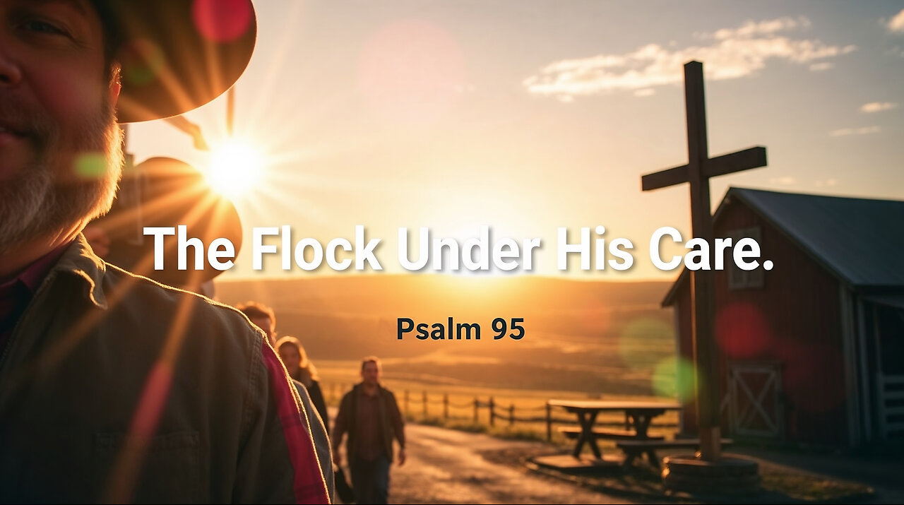 The Flock Under His Care | Heartfelt Christian Country Worship | Psalm 95 | 2025 Worship Songs