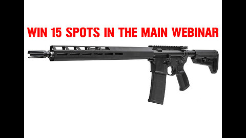 Sig Sauer M400 Tread 5.56x45mm Rifle MINI #1 FOR 10 SPOTS IN THE MAIN WEBINAR