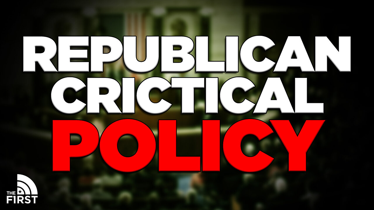 GOP Takes Back Critical Policy Position From Democrats