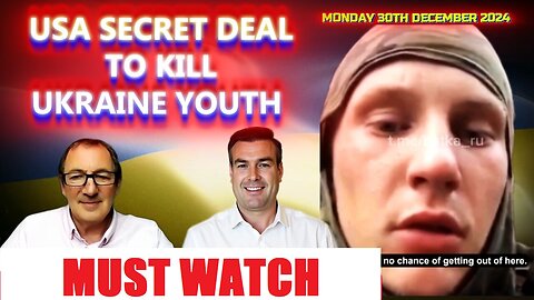 USA SECRET DEAL TO KILL UKRAINE YOUTH WITH WARREN THORNTON, PAUL BROOKER & LEMBIT OPIK