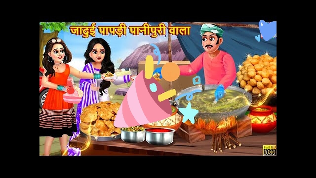 The Magic Water Puri Seller जादूवी पानी पूड़ी वाला