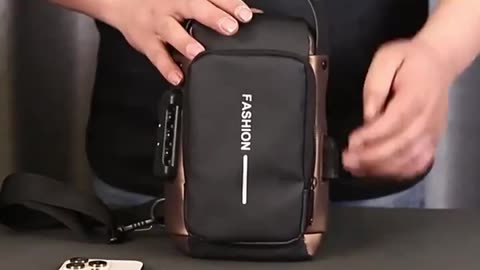 #Sleek & #Secure – The Ultimate Crossbody #Bag 🎒🔒