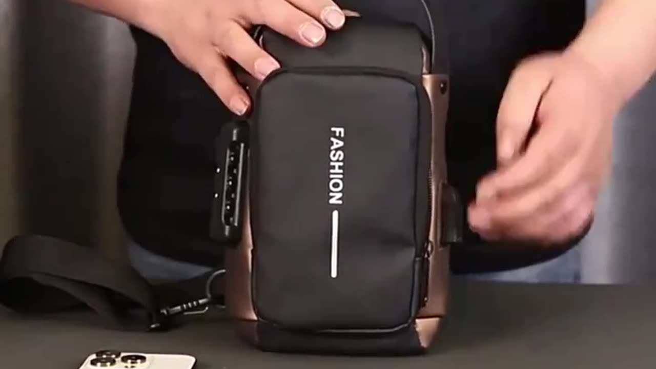 #Sleek & #Secure – The Ultimate Crossbody #Bag 🎒🔒