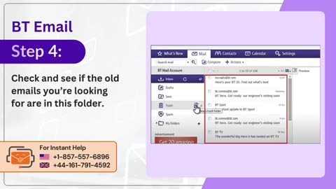 How to Find Old Emails in BT Mail?