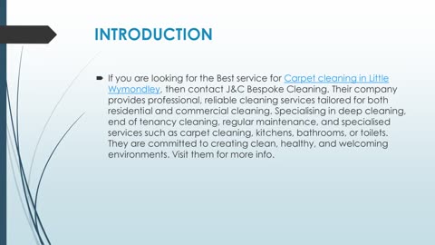 Best Carpet cleaning in Little Wymondley