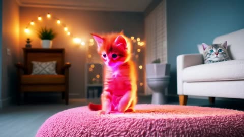 🌟🐱 Dad Cat & Kitten: EPIC Adventures! 🚀🍕👾💪 | Laughs & Thrills!