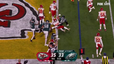 Devonta Smith is Wide Open and Jalen Hurts get 3rd Rushing TD and 2 point conversion