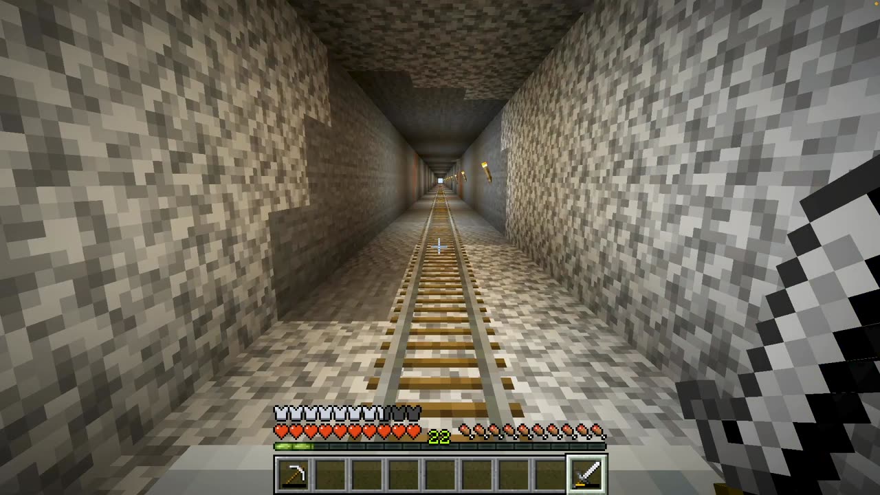 Minecraft Hour of Tunnel with Music