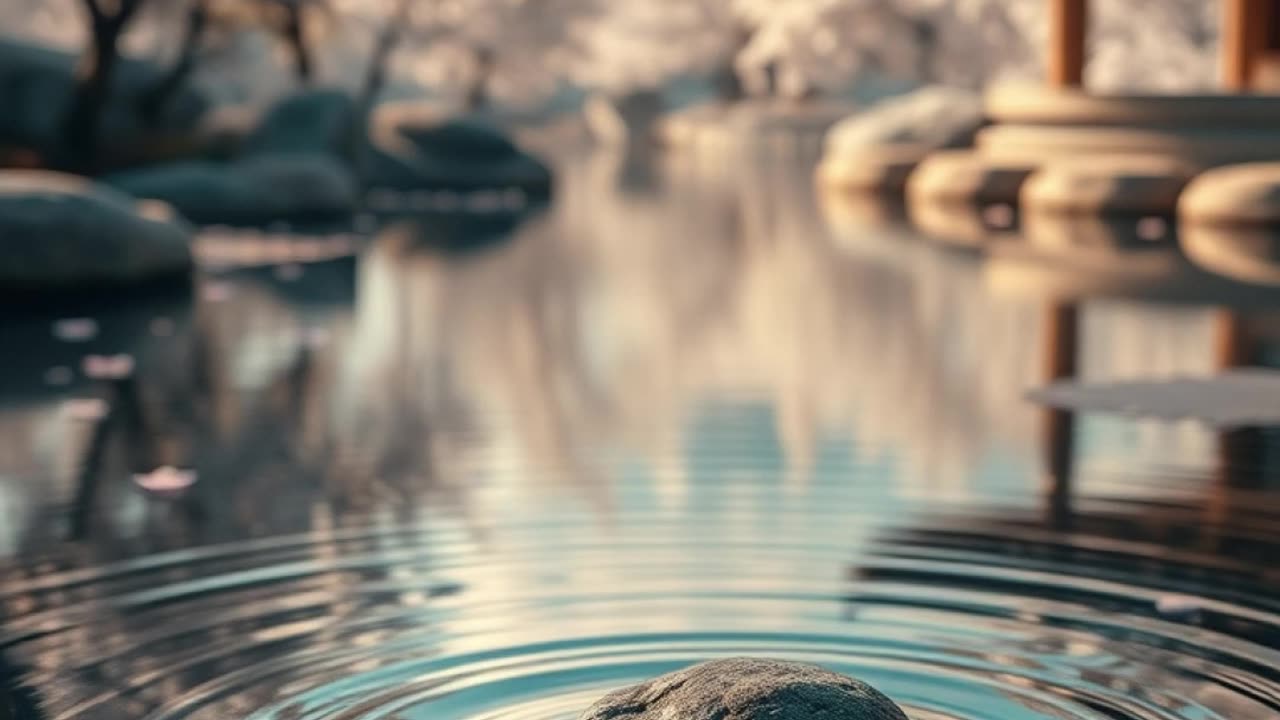 Ripples in a Pond | A Zen Story on Living a Fulfilling Life #zen #lifelessons #sshorts