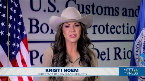 Kristi Noem Fires Back at NBC Host Who Spreads Fear on Illegal Migrant Deportations