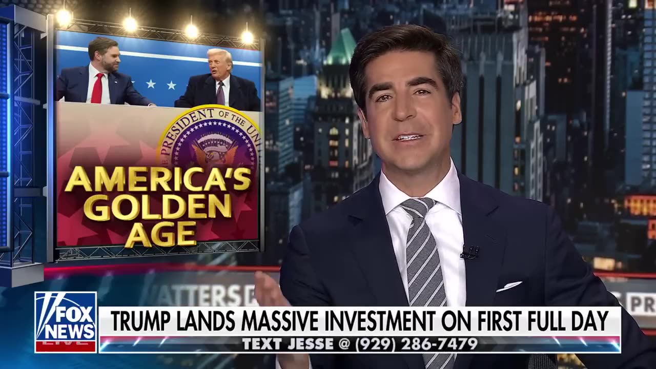 Jesse Watters: Today is a good day to bet on America