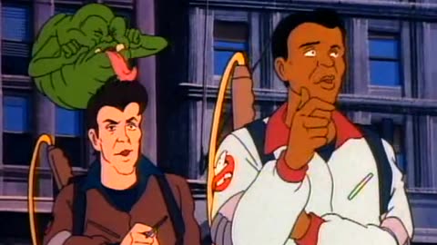 The real Ghostbusters cartoon episode