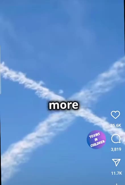 We are breathing toxic materials - chem trails