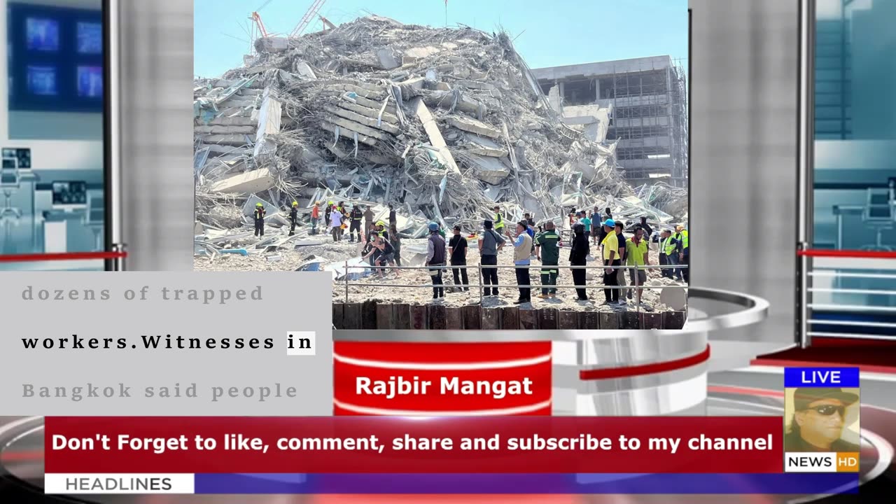 The regions hit worst by 7.7-magnitude earthquake in Myanmar and Thailand