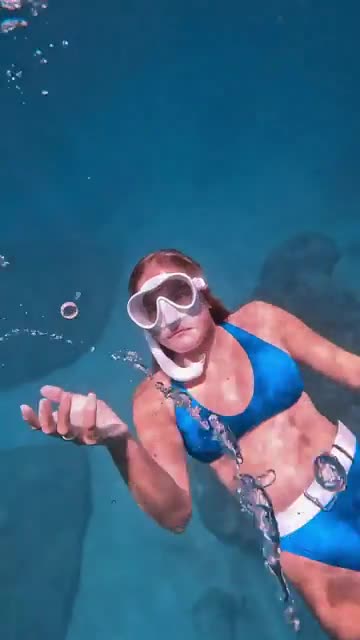 Physics of a ring and water ring underwater