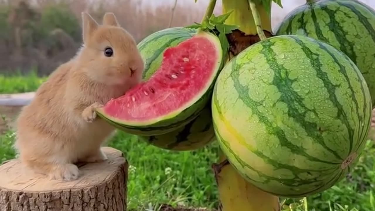 bunny taste watermelon