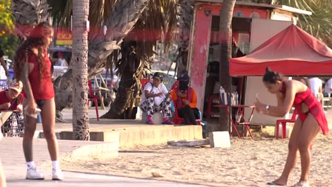 Pattaya Through a New Lens | Chinese New Year on Beach Road | Thailand 2025