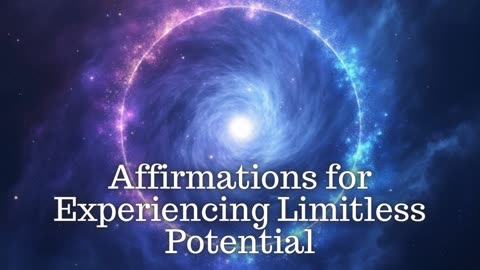 Affirmations for Experiencing Limitless Potential | Unlock Your Divine Power | Law of Assumption