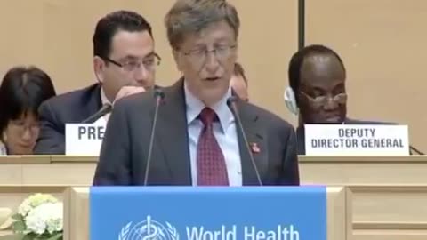 In 2011, Bill Gates told the WHO that all 193 member states "must make vaccines a high priority