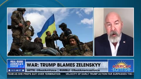 TRUMP BLAMES ZELENSKYY