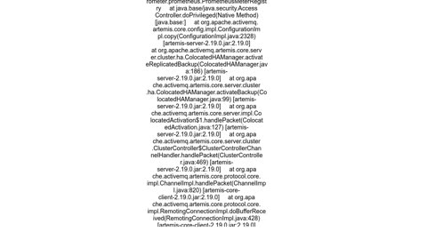 Sending metrics from ActiveMQ Artemis to Prometheus