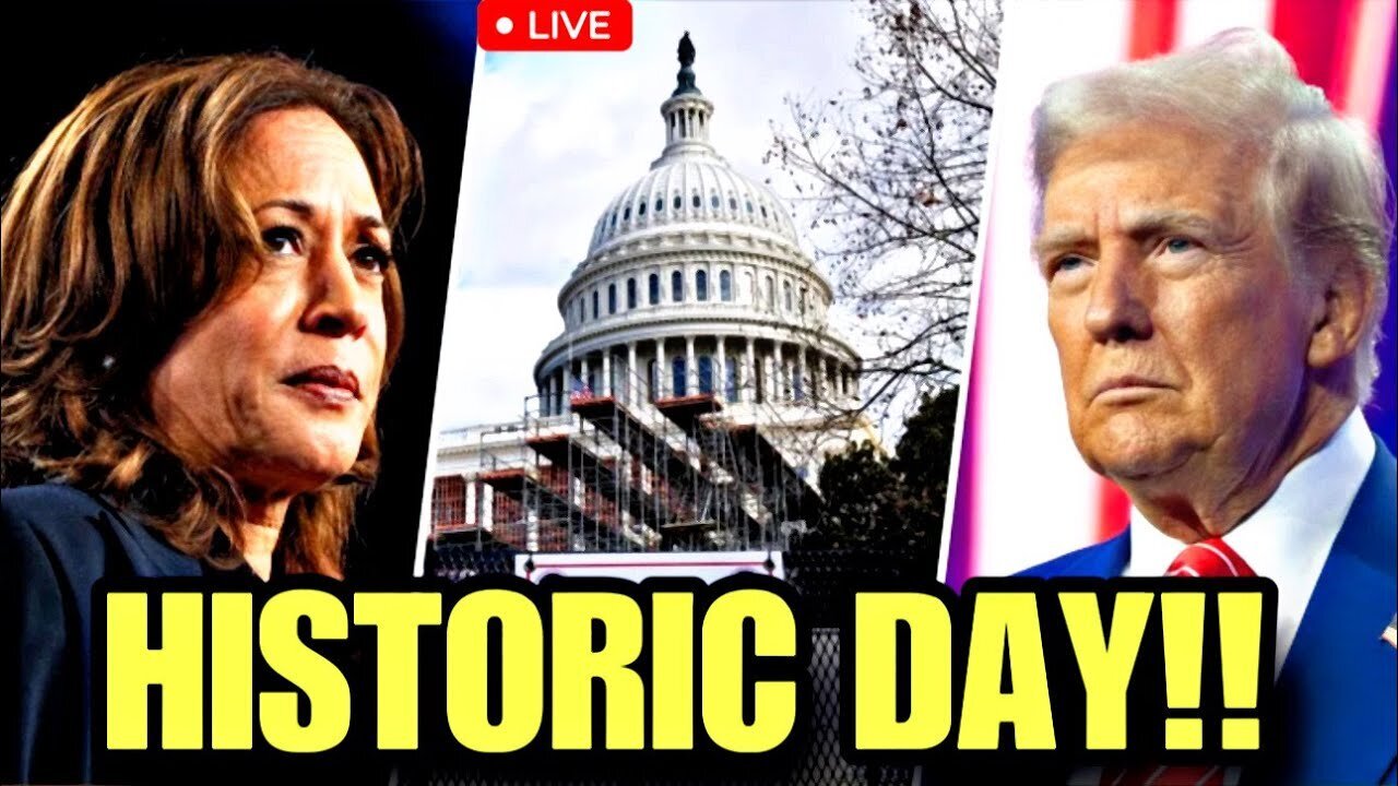 BOOM - She'S Mad!! Kamala Forced To Certify Trump Victory Live Right Now.