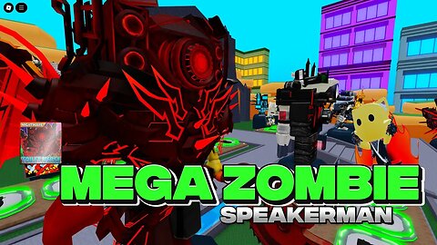 MEGA ZOMBIE TITAN SPEAKERMAN OverPower has arrived at Toilet Verse Tower Defense - Roblox