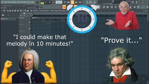 10 minute melody challenge- From Scratch-FL Studio Tutorial-how to make melodies from scratch